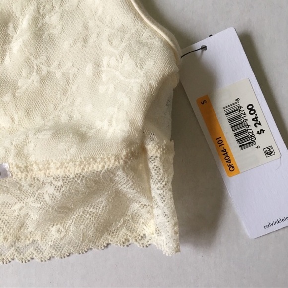 NEW Calvin Klein unlined bralette Small - Picture 5 of 6
